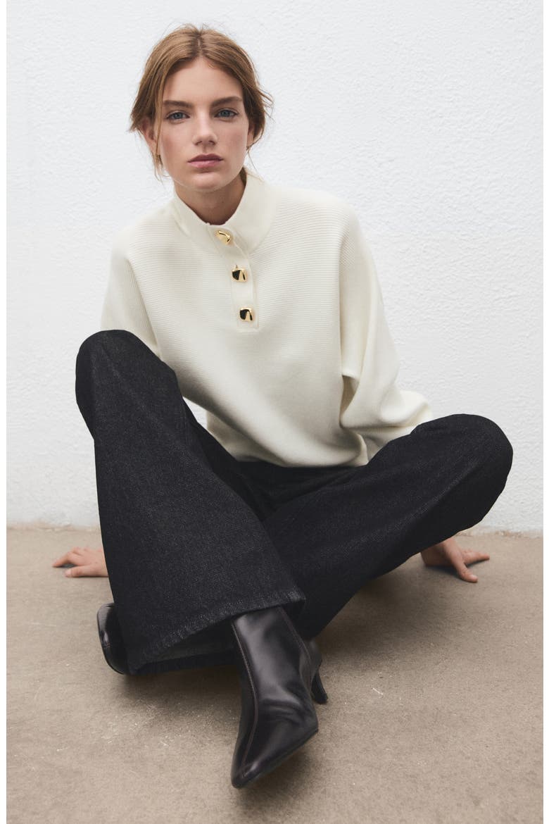 Uptown Polo Sweater, Alternate, color, ECRU