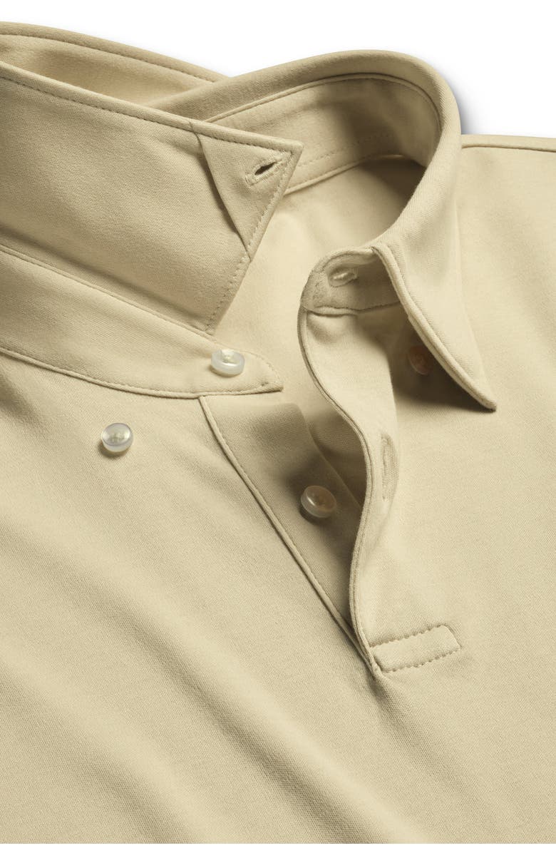 Charles Tyrwhitt Smart Jersey Polo, Alternate, color, Light Tan