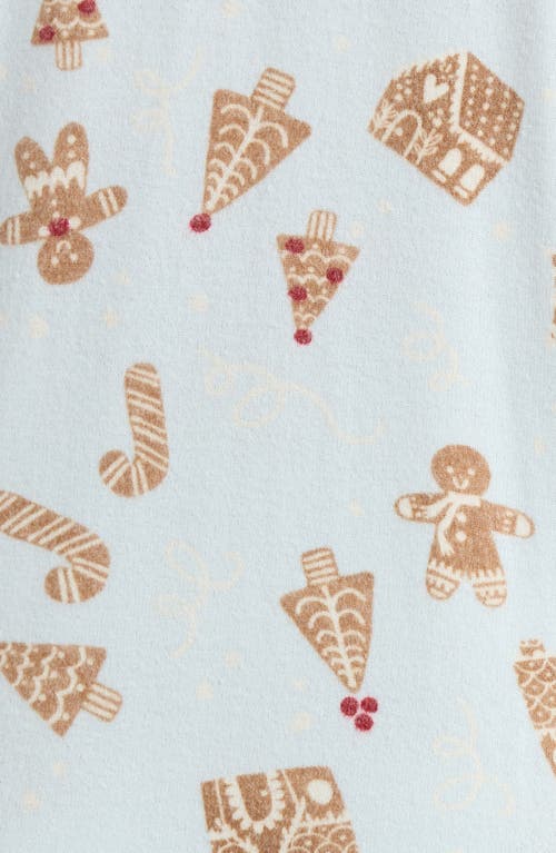 Nordstrom Brushed Hacci Pajamas In Blue