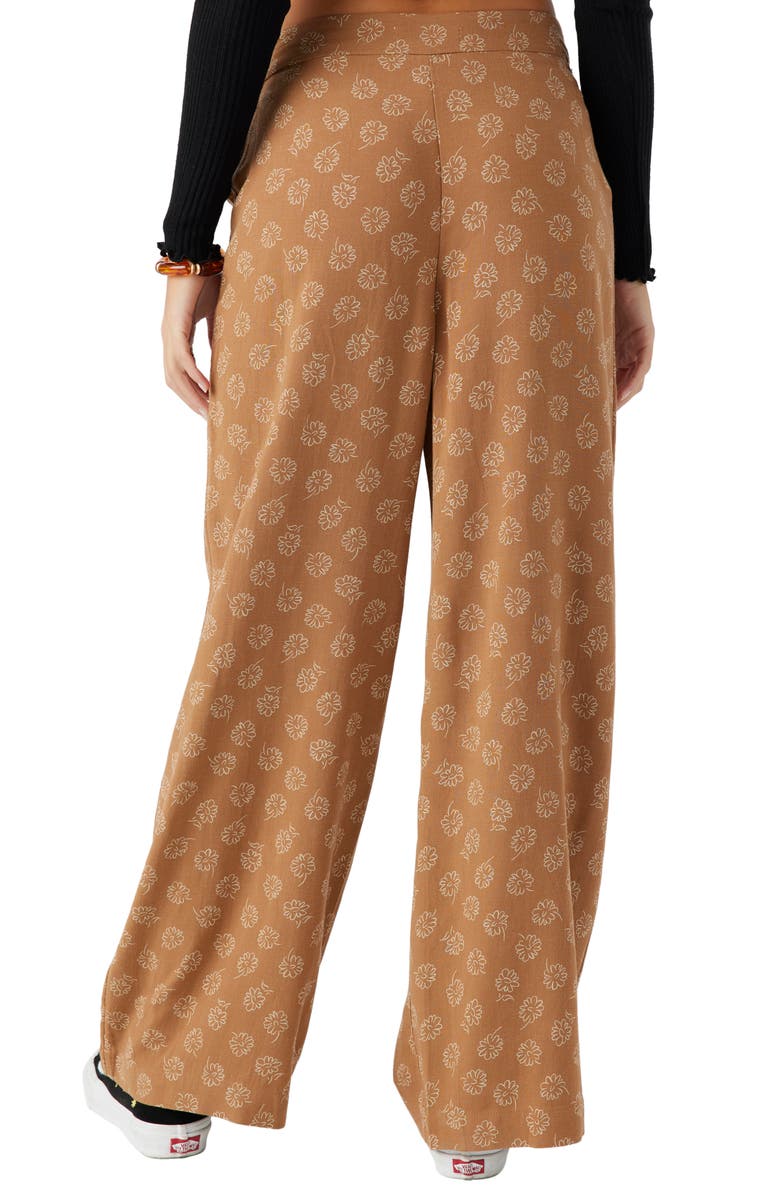 O'Neill Rylan Velley Floral Wide Leg Pants, Alternate, color,