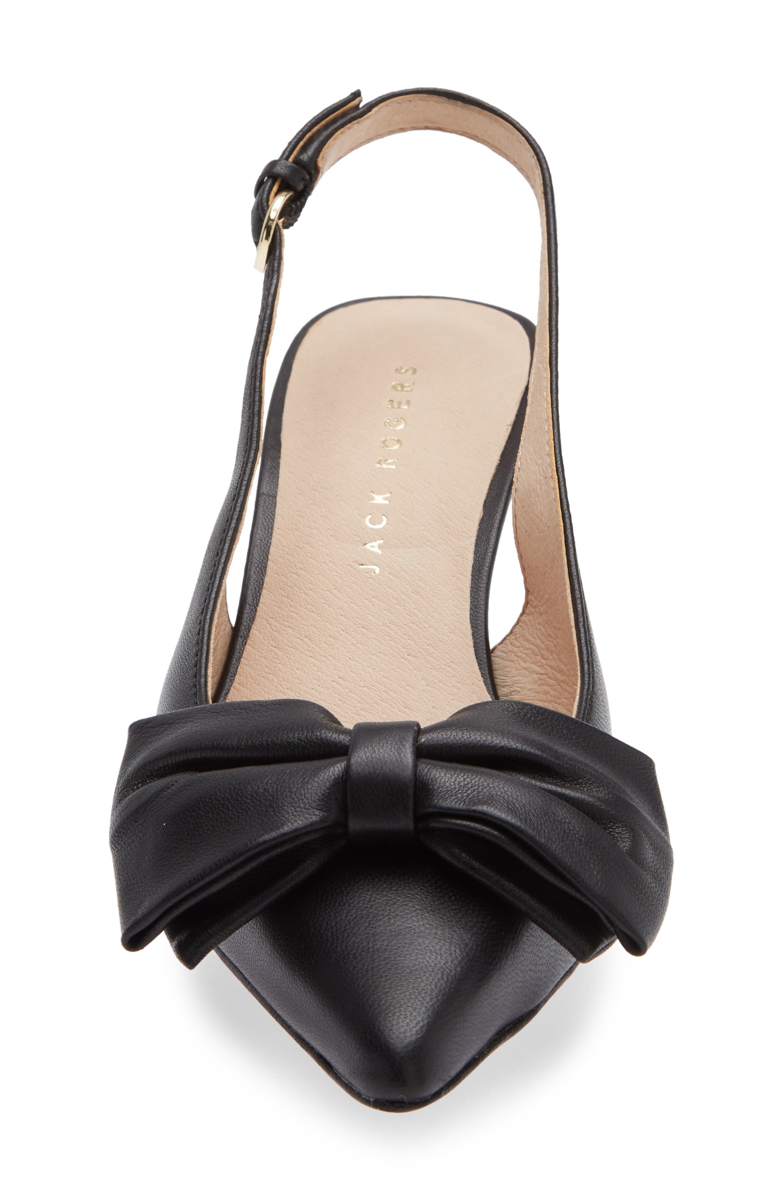 Jack Rogers Blythe Slingback Pump, Alternate, color, Black