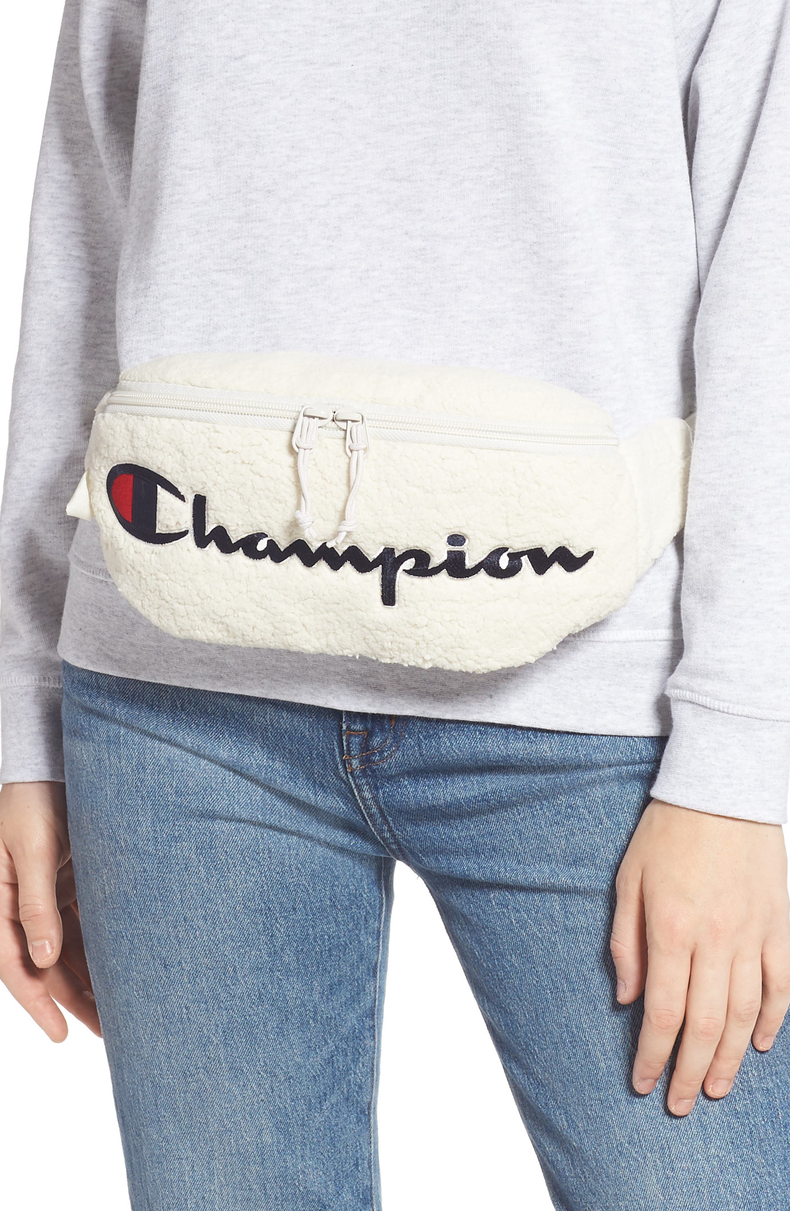 Champion Prime Fleece Sling Pack, Alternate, color, 
