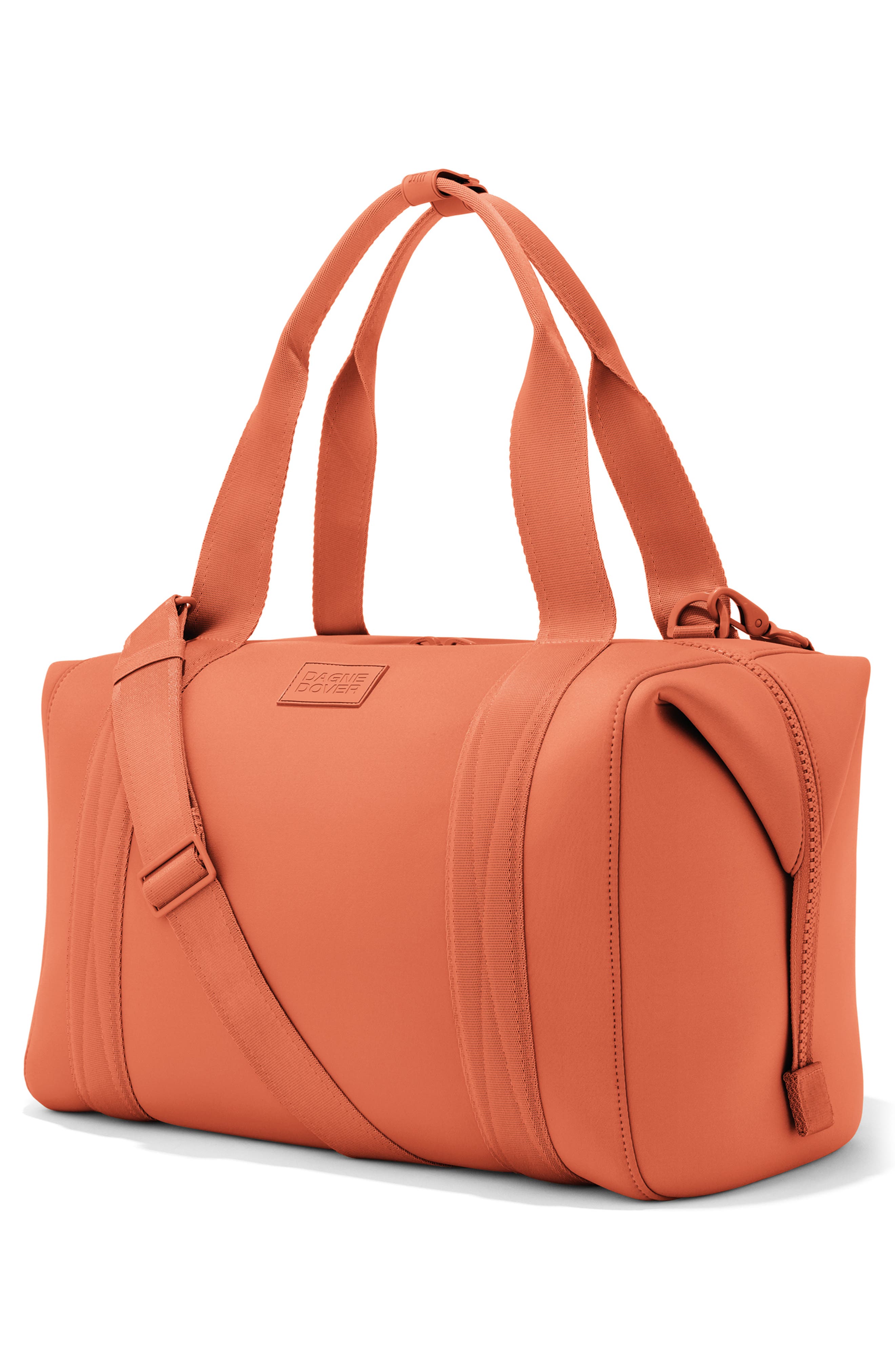365 Large Landon Water Resistant Neoprene Carryall Duffle Bag (Nordstrom Exclusive), Alternate, color, COYOTE
