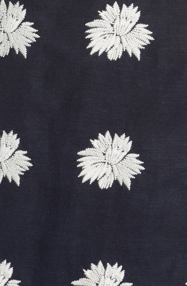 Tory Burch Embroidered Cover-Up Dress, Alternate, color, 