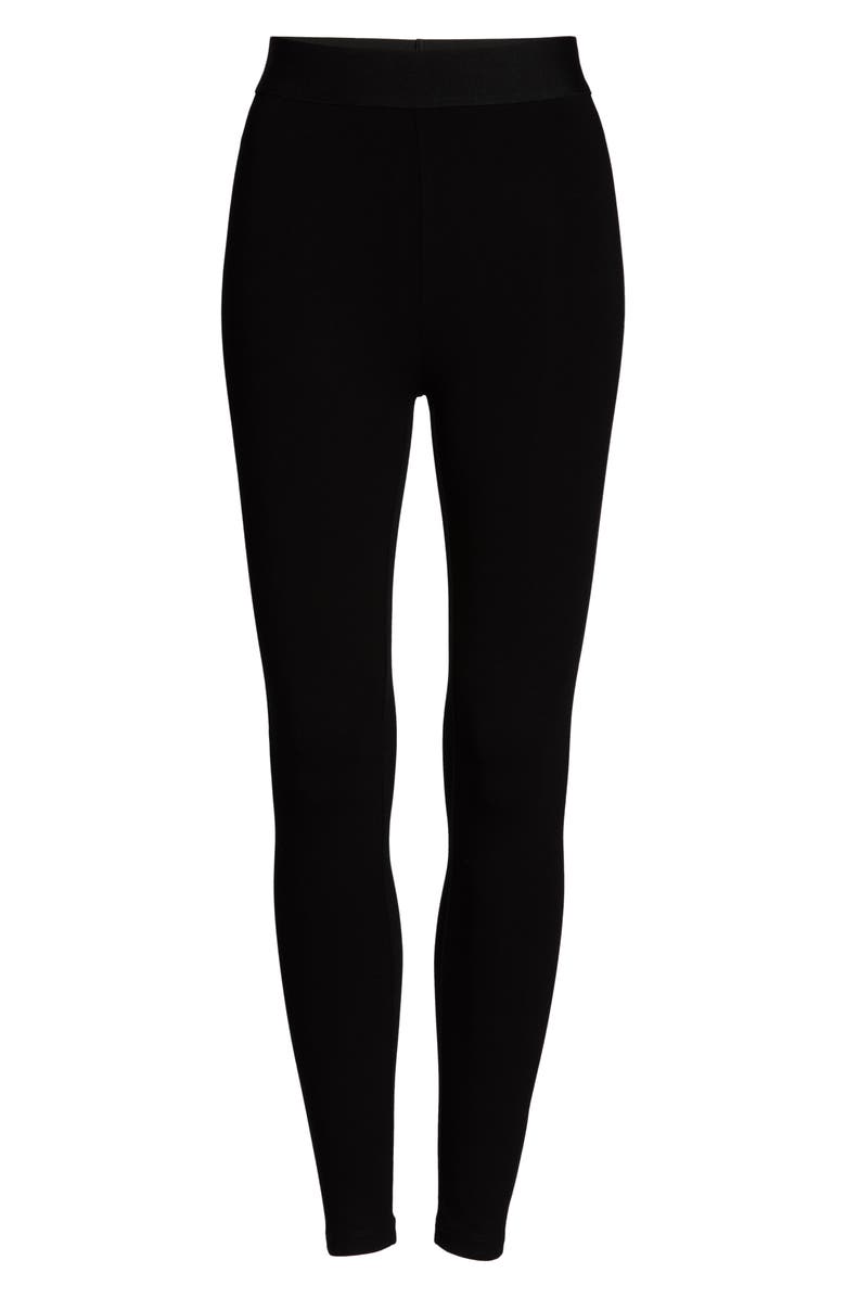 The White Company Satin Waistband Leggings, Alternate, color, 