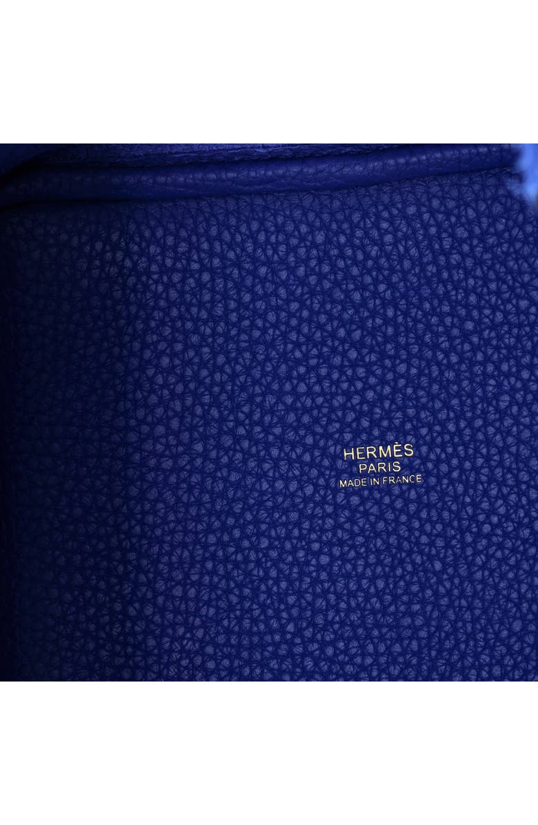 Pre-Owned Hermes Picotin Lock Bag Clemence PM, Alternate, color, New Bleu Hydra