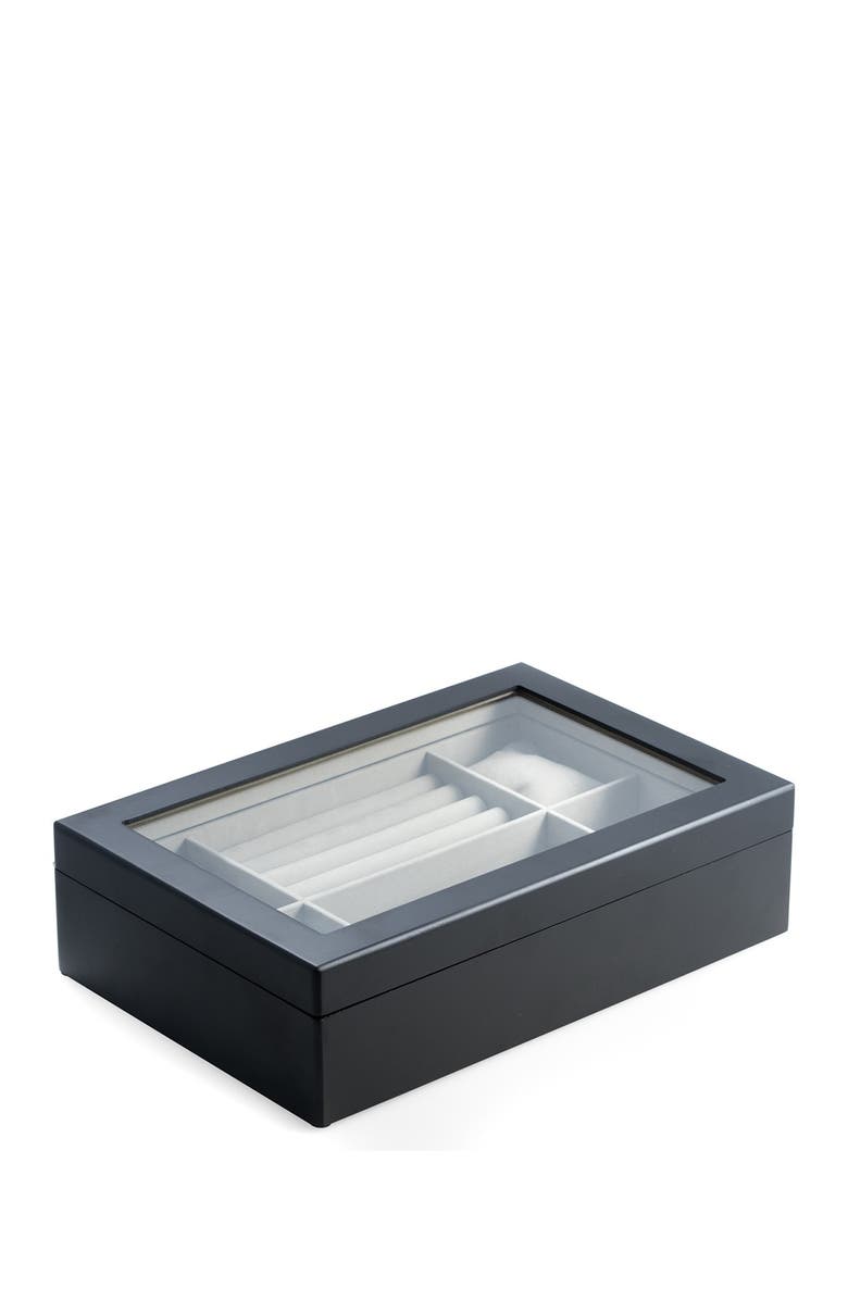 Bey-Berk Matte Black Watch Case, Alternate, color, NO COLOR