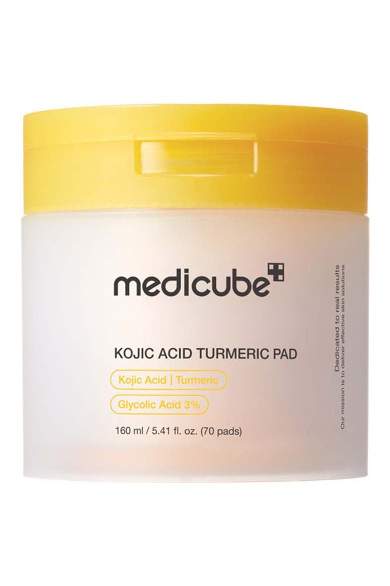 Kojic Acid Turmeric Pads - 70 Count, Main, color, YELLOW