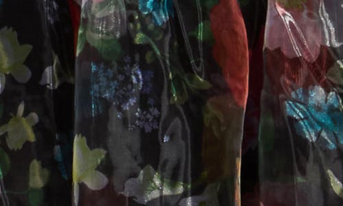Chelsea28 Floral Bow Shoulder Maxi Dress In Multi