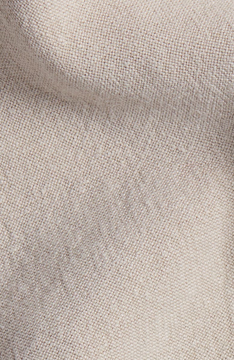 Parachute Linen Throw, Alternate, color, Natural