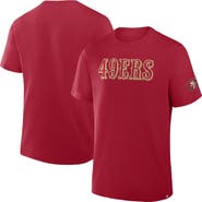 FANATICS Men's Fanatics Scarlet San Francisco 49ers Option Route Legacy T-Shirt