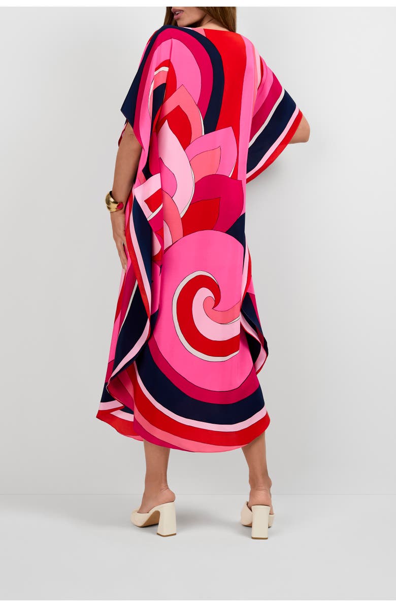 Trina Turk Jalani Maxi Caftan Dress, Alternate, color, Multi