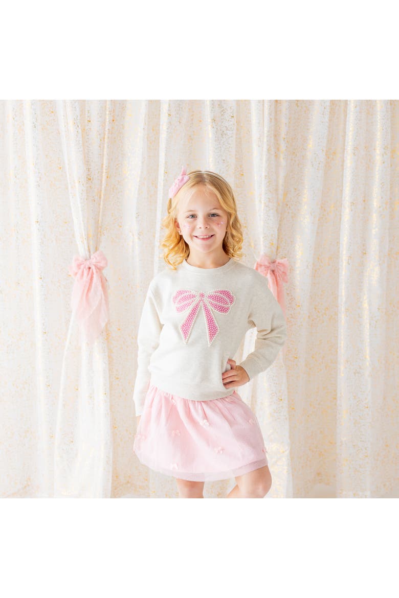 Blush Bows Tutu, Alternate, color, Ballet Pink