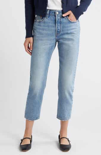 Levi s Wedgie High Waist Ankle Straight Leg Jeans Nordstrom