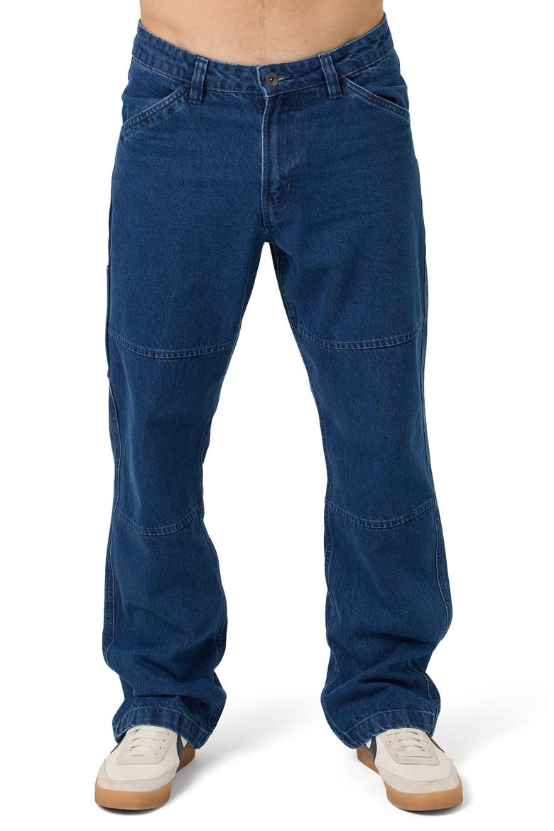OG Relaxed Leg Jeans, Main, color, MEDIUM INDIGO WASH