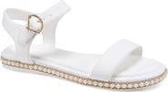 KARL LAGERFELD PARIS Claire Ankle Strap Sandal