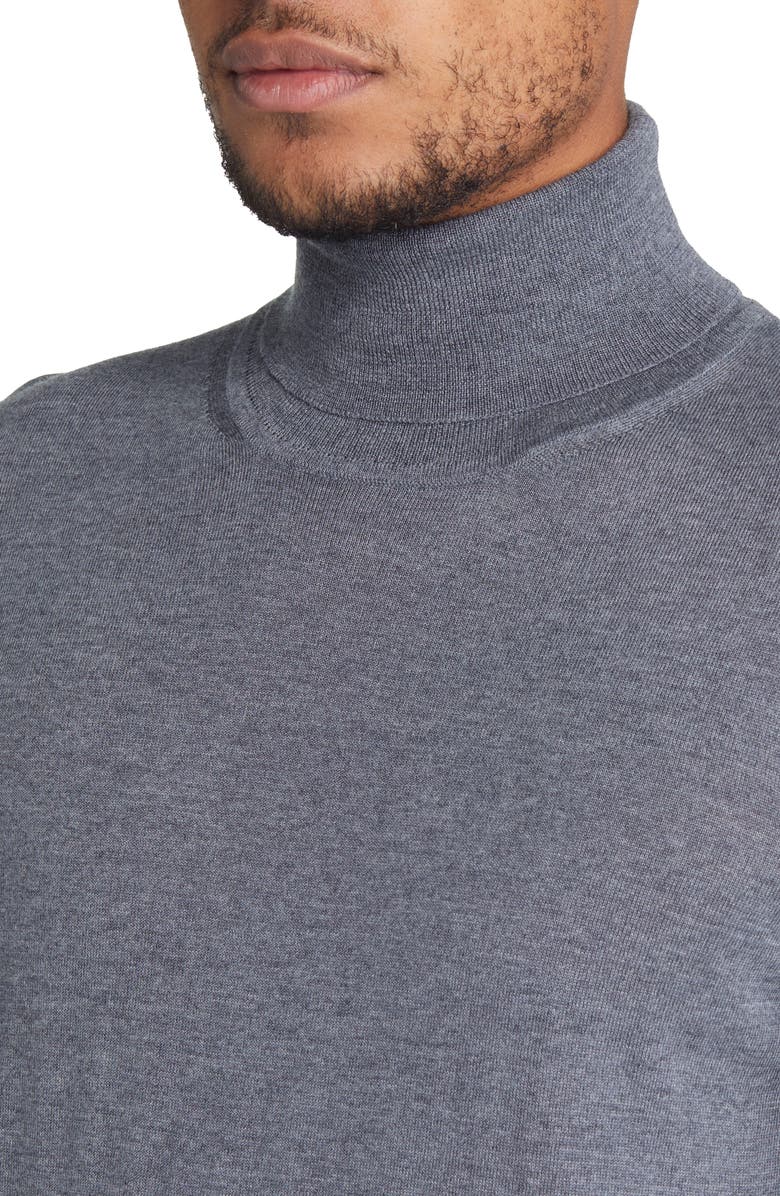 BOSS Musso Wool Turtleneck, Alternate, color, 