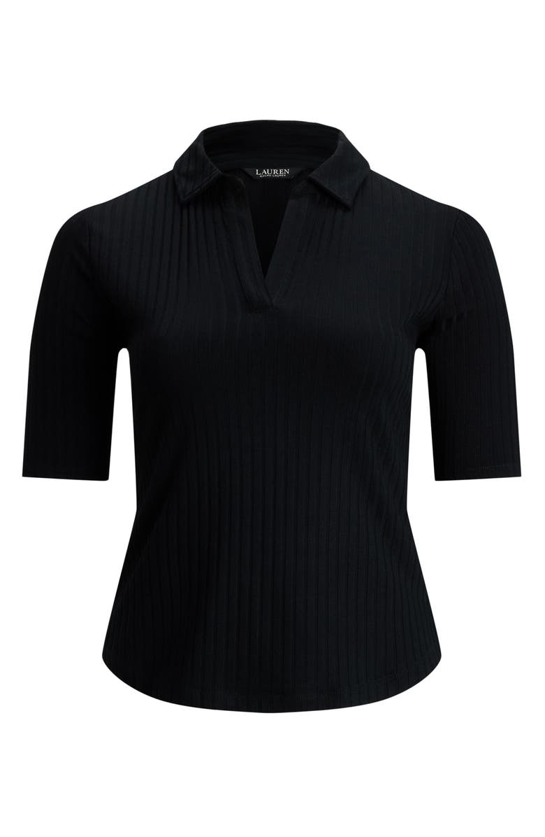 Lauren Ralph Lauren Rib Polo Sweater, Alternate, color, 