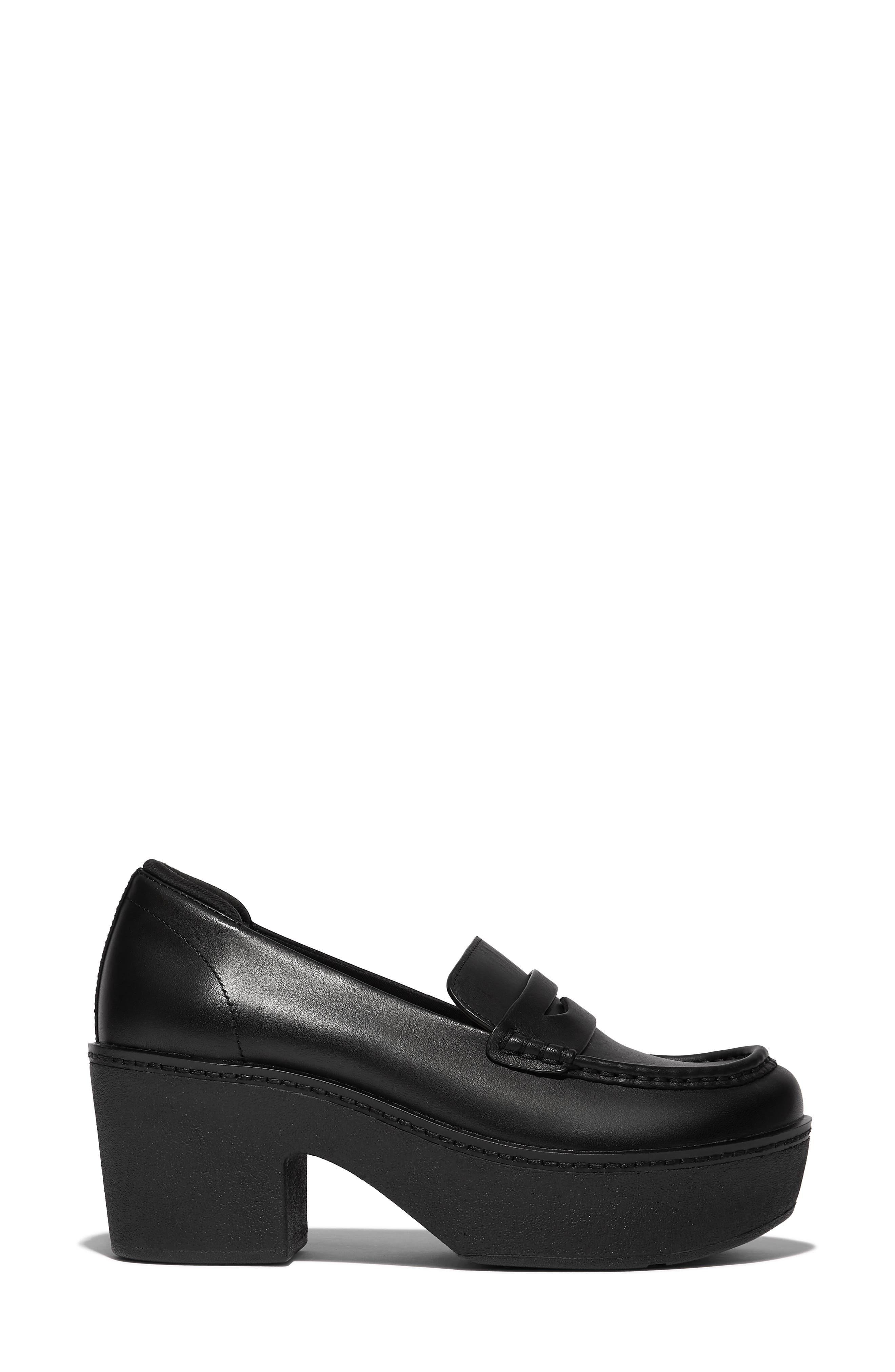 FitFlop Pilar Platform Loafer, Alternate, color, 