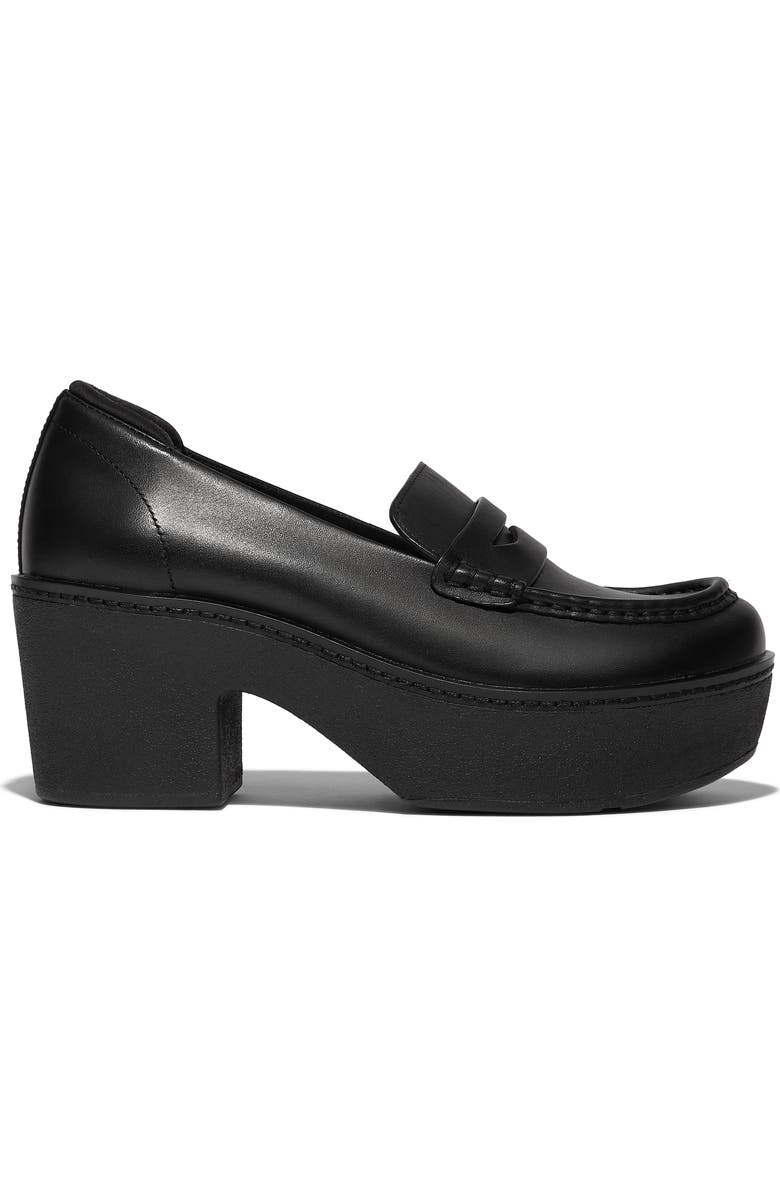 FitFlop Pilar Platform Loafer, Alternate, color,