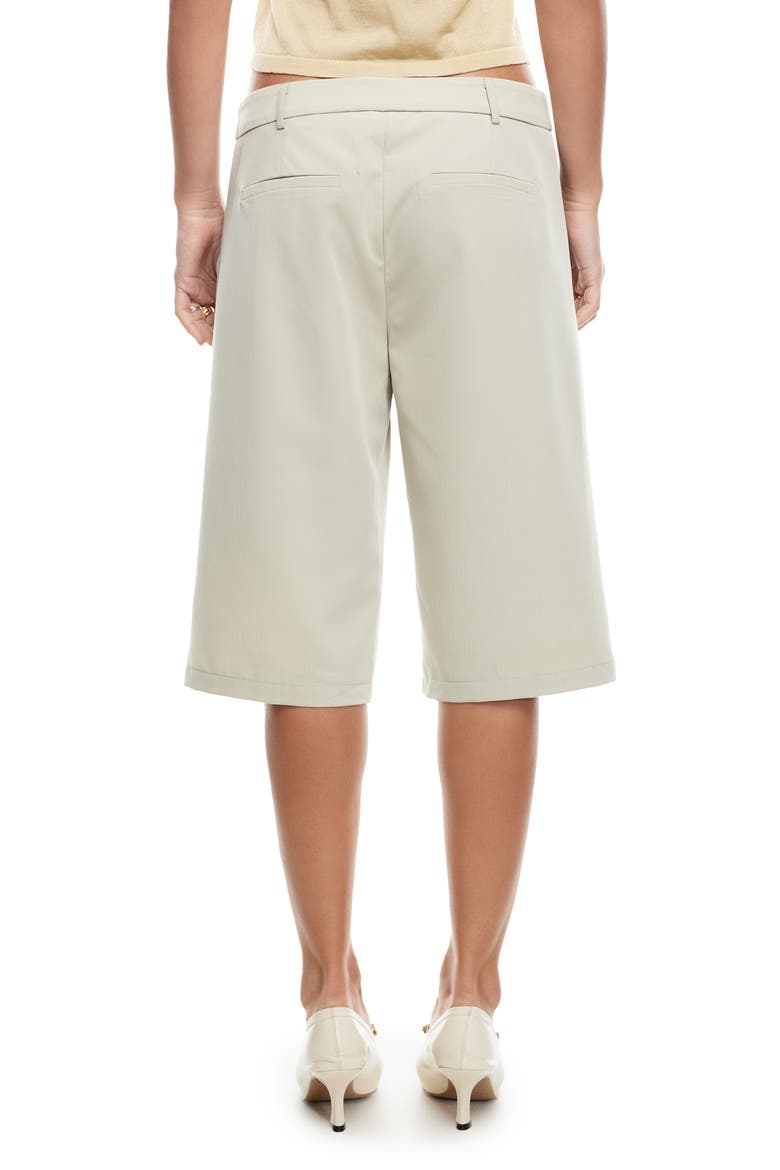 Kurt Low Rise Bermuda Shorts, Alternate, color, MATCHA