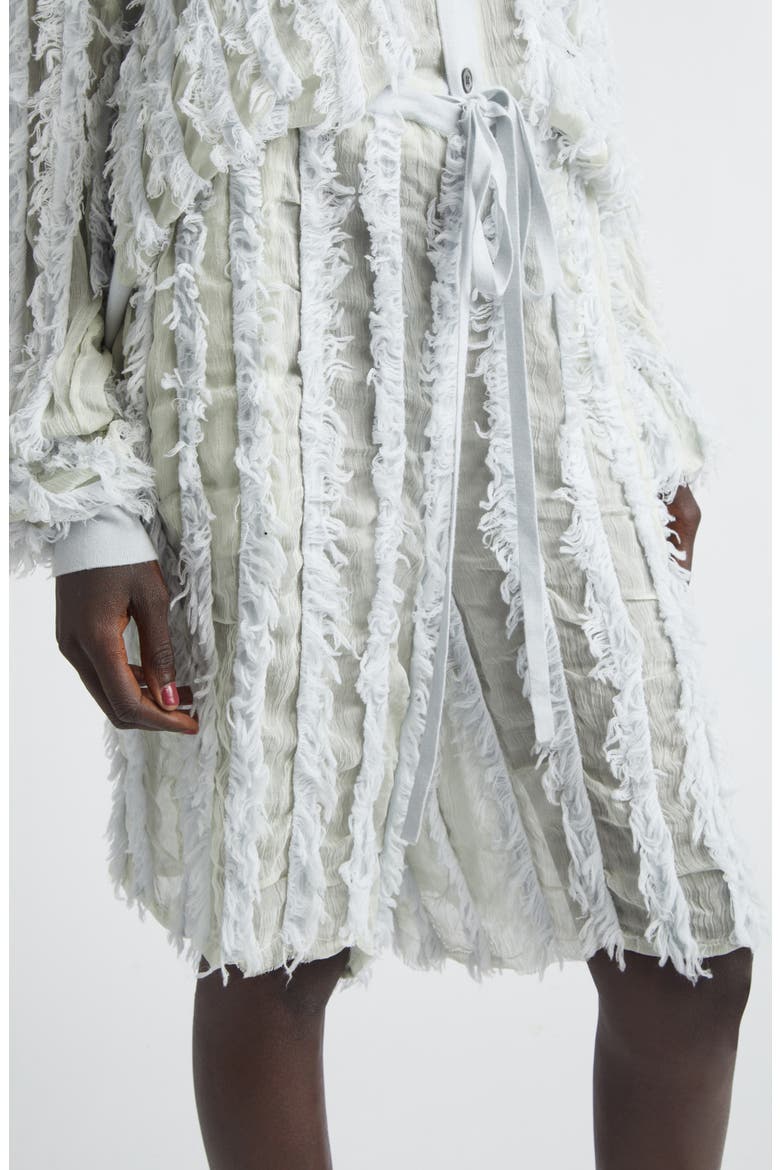 Lou Fringe Shorts, Alternate, color, OYSTER
