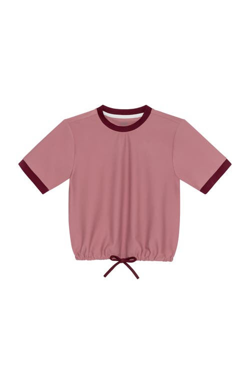 Courtside Kids Girls Dance Tee In Pink
