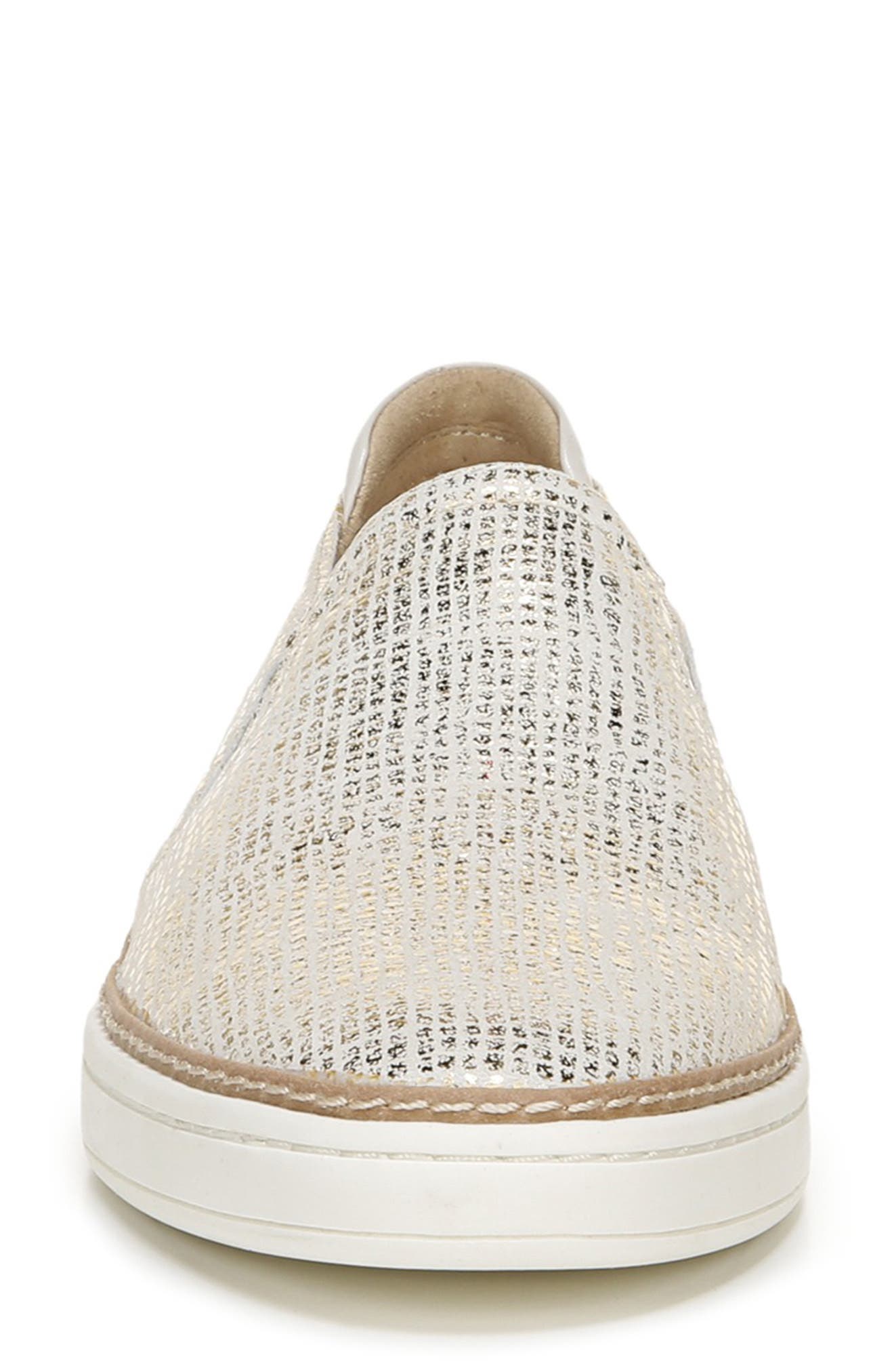 Jade Slip-On Sneaker, Alternate, color, GOLD LEATHER