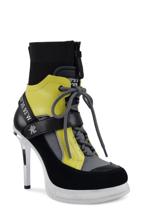 Zigi Sprint Platform Pump In Black
