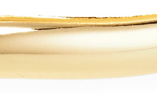 Open Edit Puffy Triple Tiered Cuff Bracelet In Gold