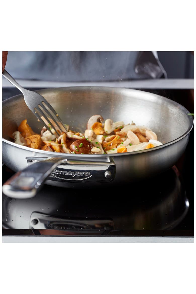 Essential 11-Inch 5-Ply Stainless Steel Skillet, Alternate, color, STAINLESS STEEL