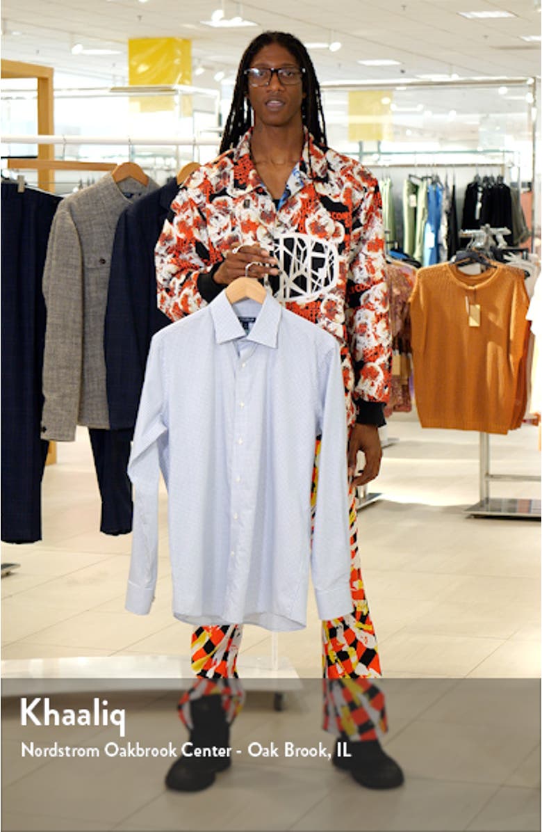 Crown Crafted Francis Gingham Plaid Cotton Button-Up Shirt, sales video thumbnail