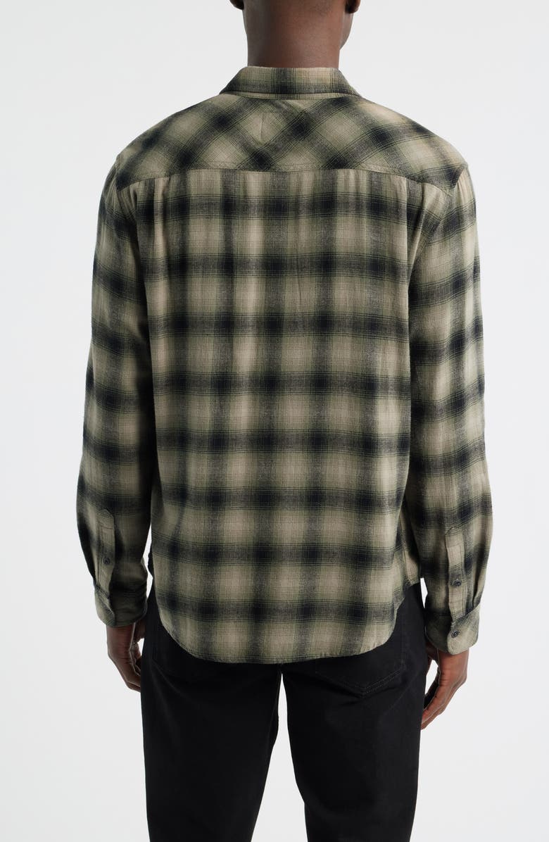 Rails Lennox Plaid Button-Up Shirt, Alternate, color, Lichen Onyx