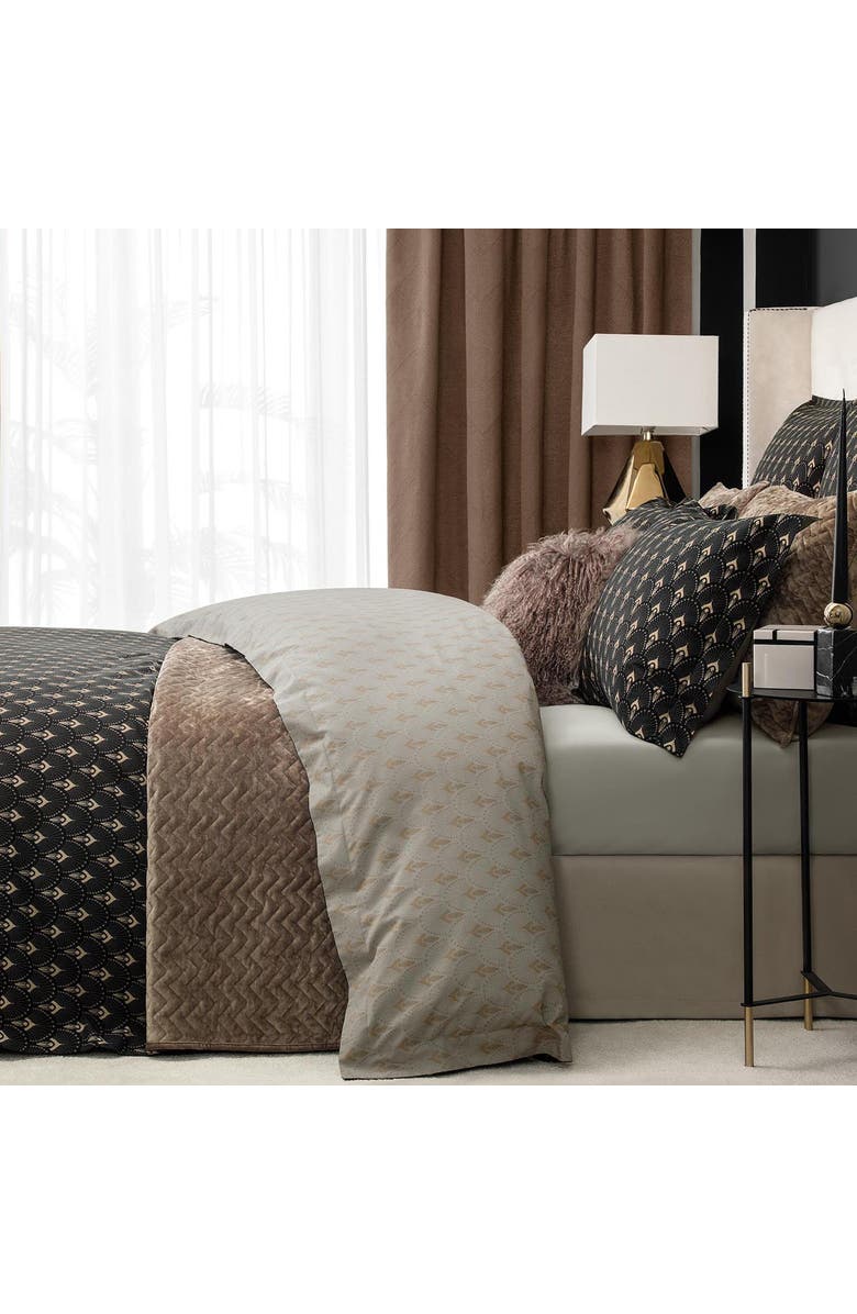 Togas Ladnier Fitted Sheet, Alternate, color, Grey