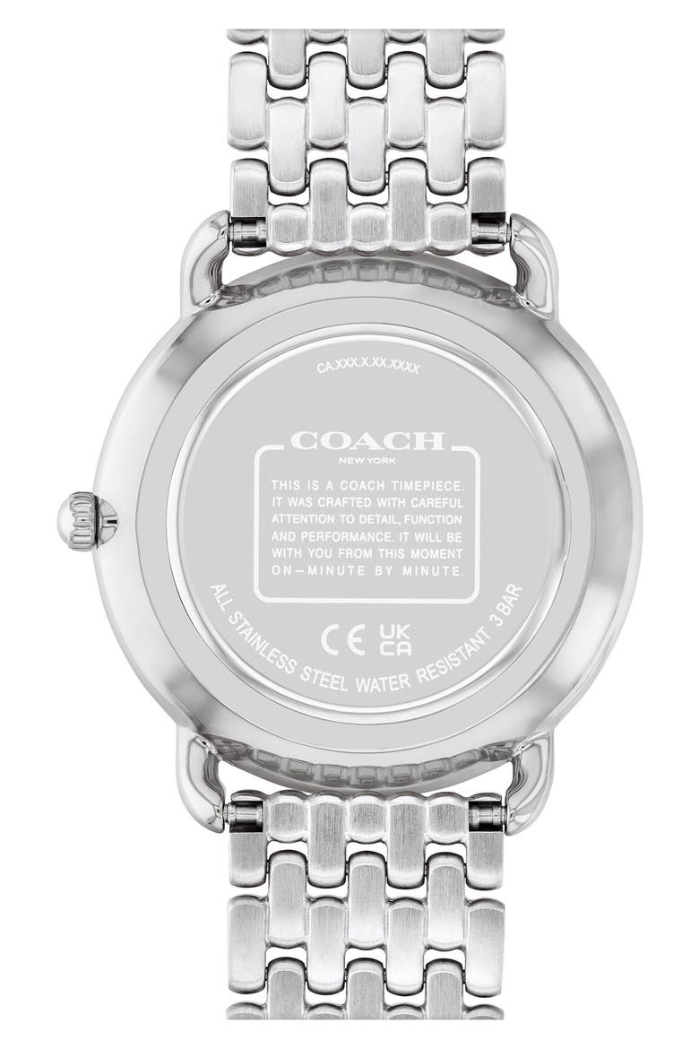 Elliot Bracelet Watch, 36mm, Alternate, color, SILVER WHITE