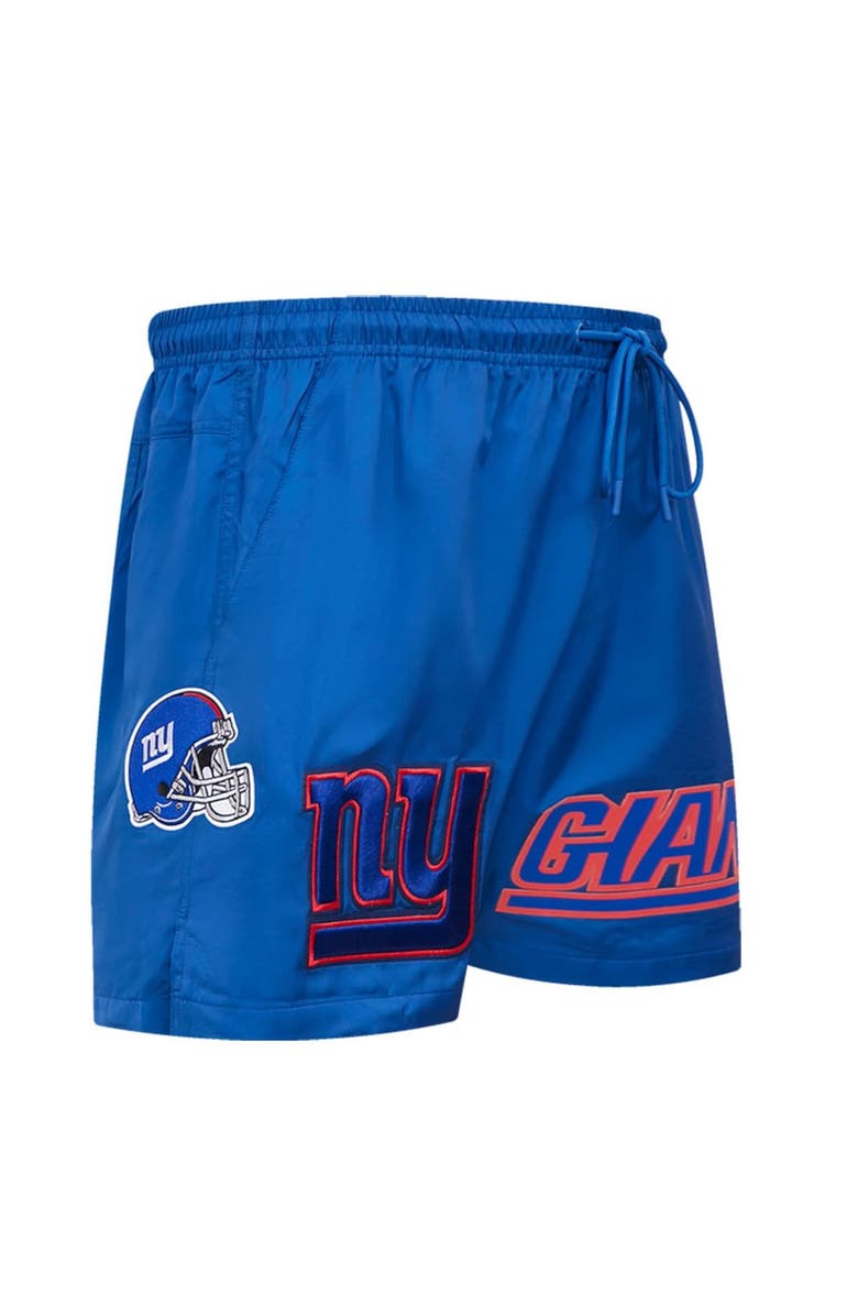 PRO STANDARD Men's Pro Standard Royal New York Giants Woven Shorts, Alternate, color, Royal