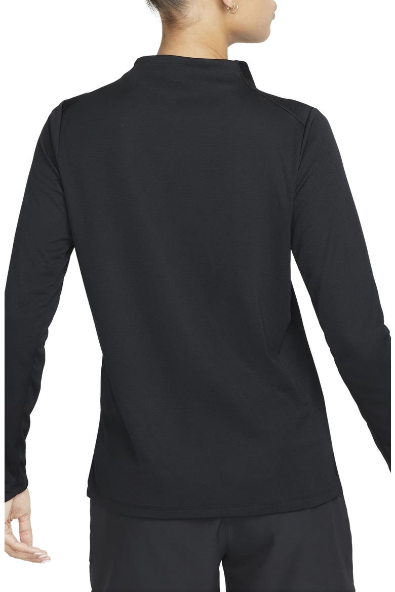 Dri-FIT UV Advantage Golf Top, Alternate, color, 010 BLACK/WHITE