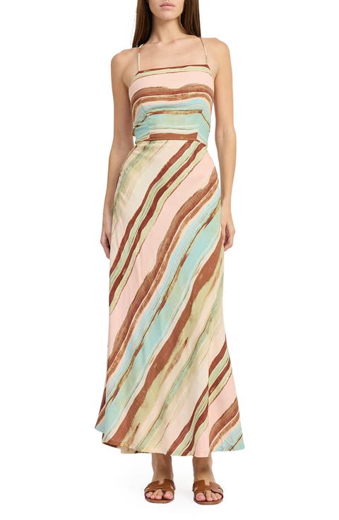Lana Stripe Maxi Sundress