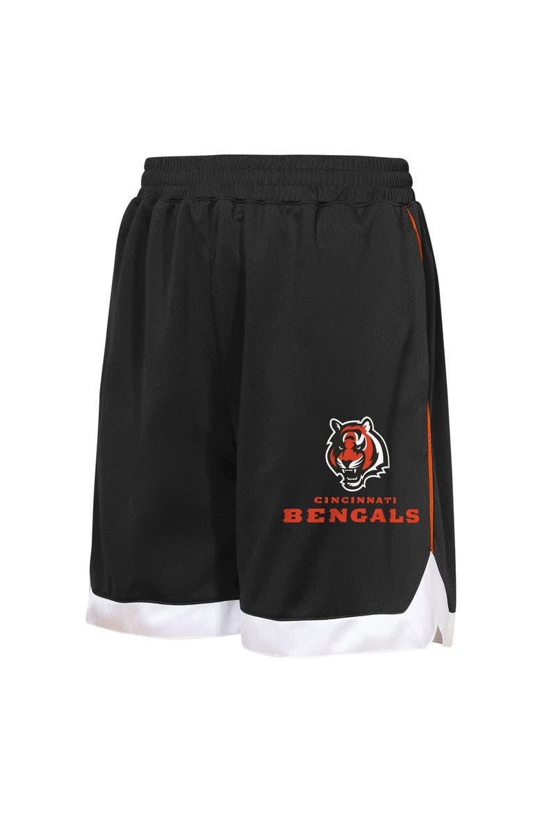 Youth Outerstuff  Black Cincinnati Bengals All Star Mesh Shorts, Alternate, color, Black