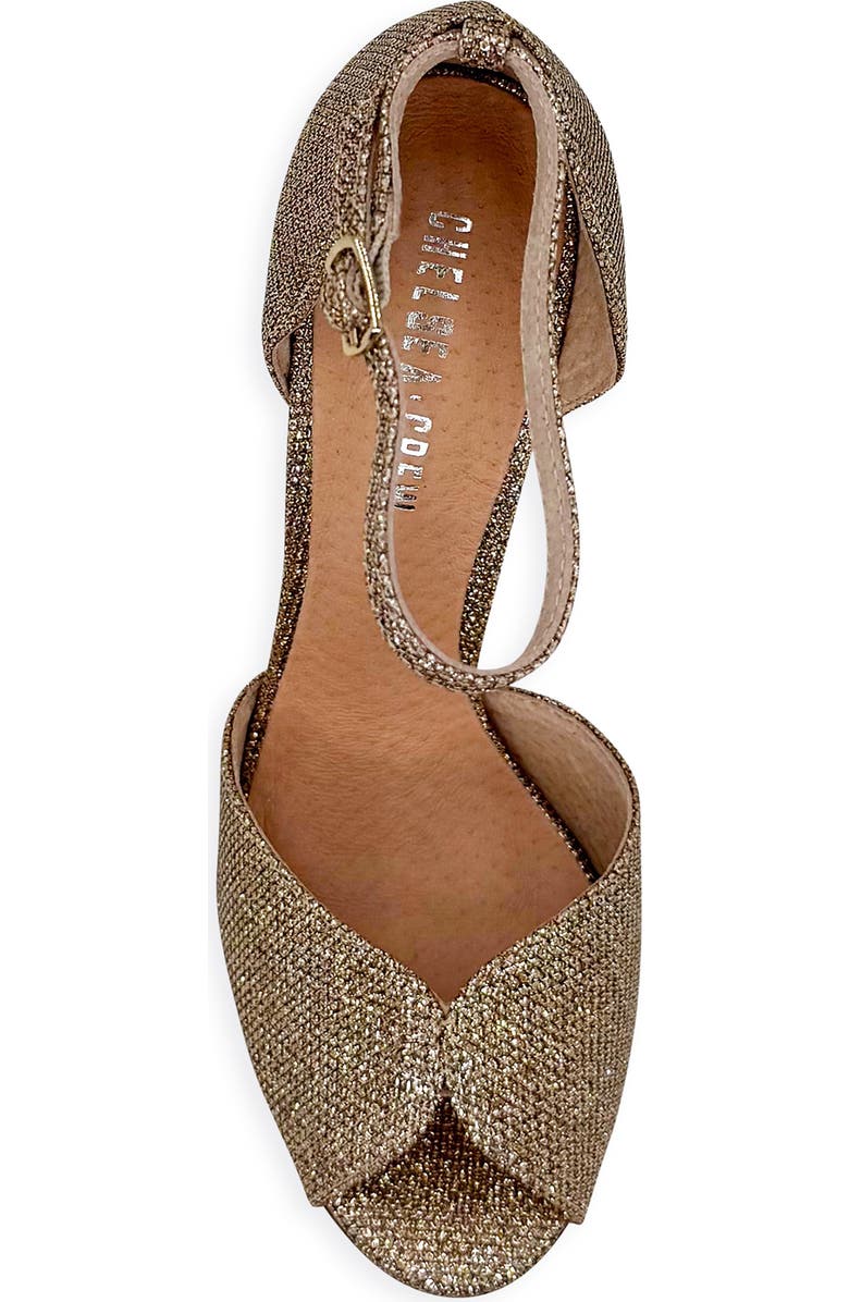 CHELSEA CREW Lola Metallic Ankle Strap Sandal, Alternate, color,