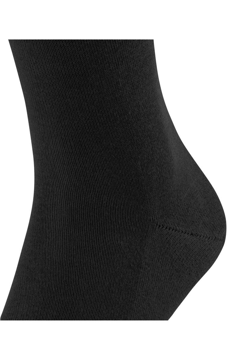 Falke Family Sustainable Cotton Socks, Alternate, color, Black