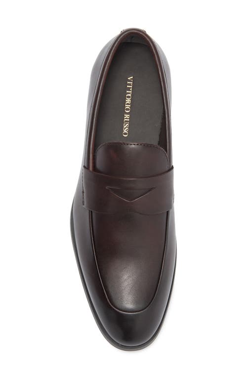 Vittorio Russo Roger Penny Loafer In Black