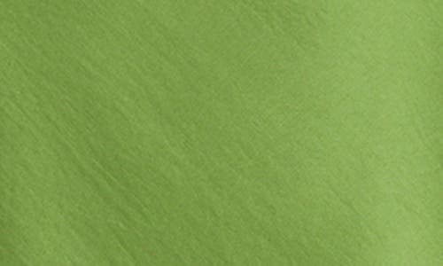 Kenneth Cole Satin Miniskirt In Green