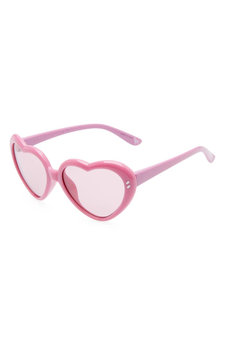 Stella McCartney Kids 49mm Heart Sunglasses, Main, color,