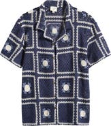 CHÉ Tejer Crochet Camp Shirt