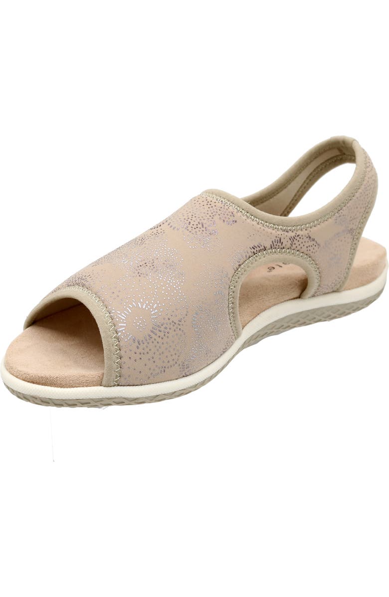 David Tate Stretch Slingback Sandal, Alternate, color, Bone