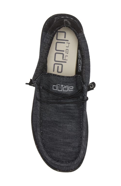 Hey Dude Wally Slip-on In Opal Black/black