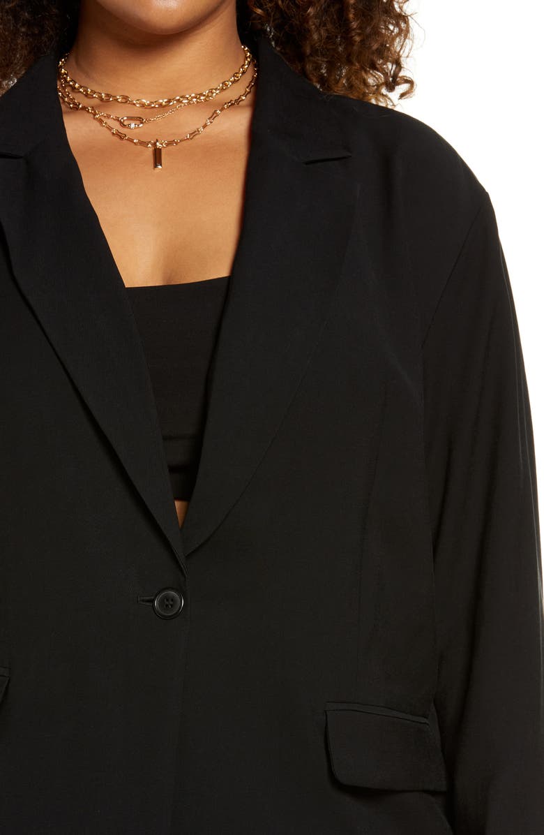 Open Edit Lightweight Blazer, Alternate, color,