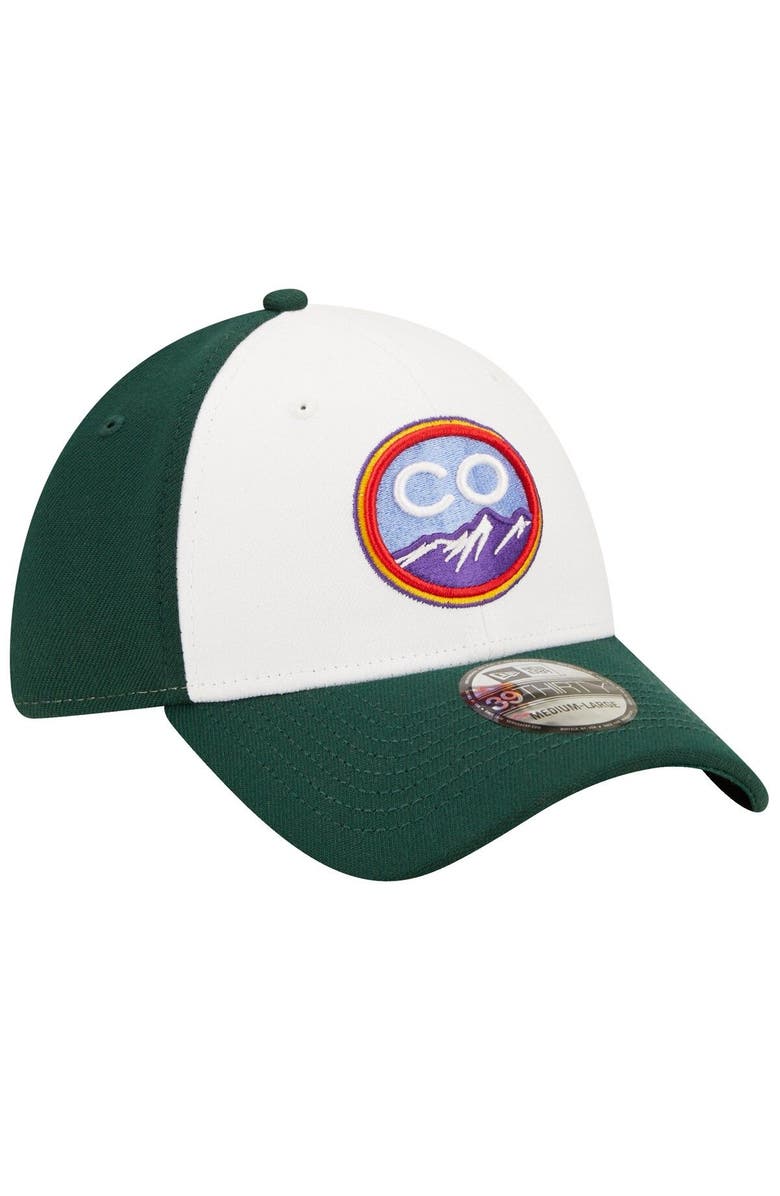 New Era Men's New Era White Colorado Rockies 2022 City Connect 39THIRTY Flex Hat, Alternate, color, White