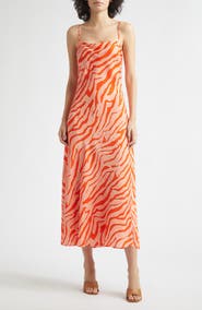 Toccin Lou Lou Zebra Print Slipdress
